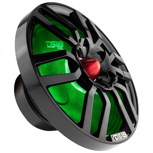 Main product image for DS18 PRO-GTW10BK 10" Grill with 1.75" Professional Neodymium Bullet Tweeter and RGB LEDs294-8126